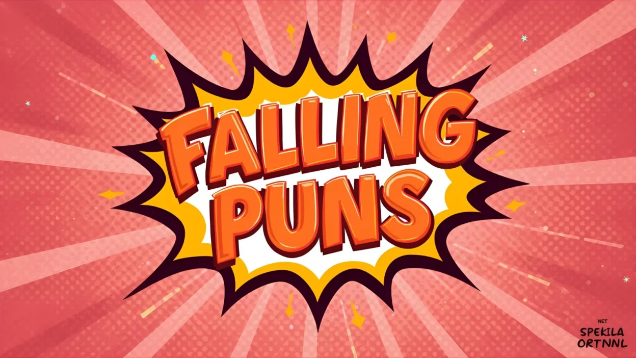 Falling puns