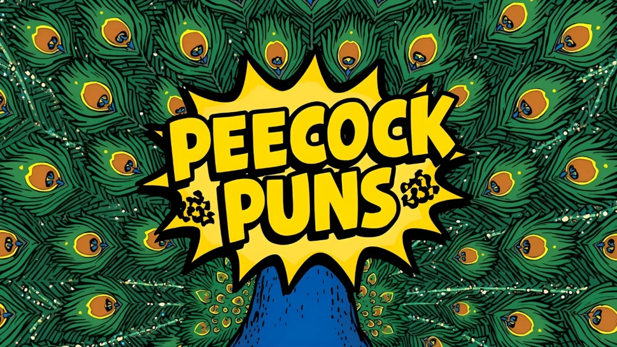 Peacock puns