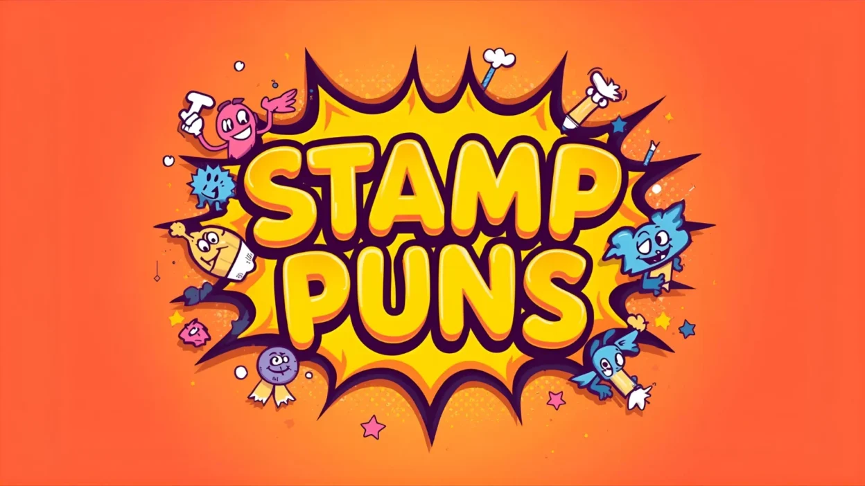 Stamp puns