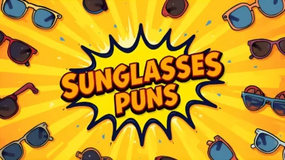 Sunglasses puns
