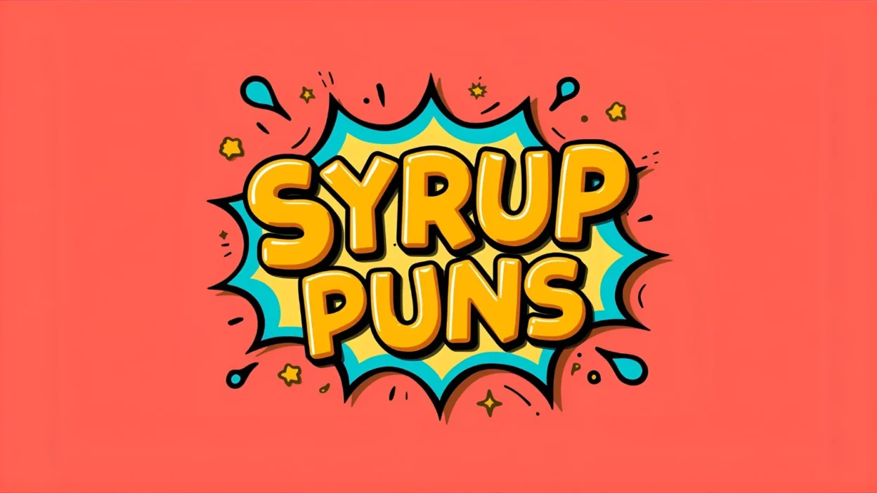 Syrup puns