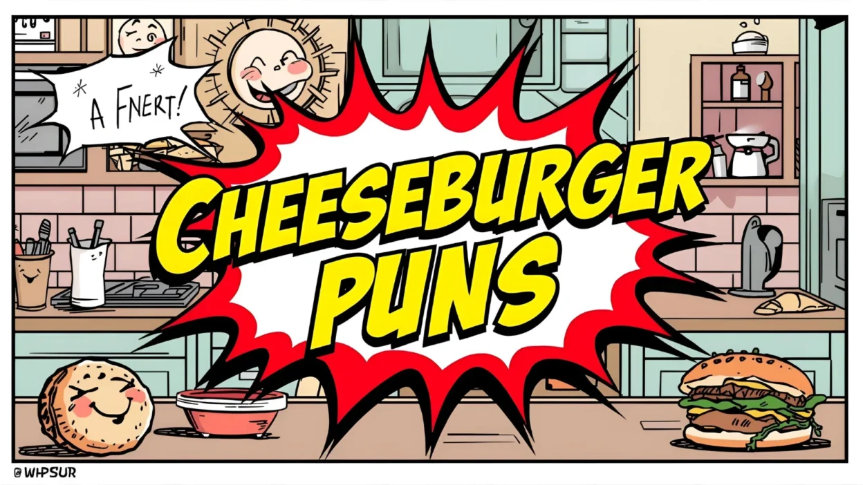 Cheeseburger puns