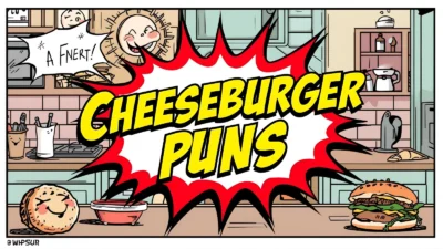 Cheeseburger puns