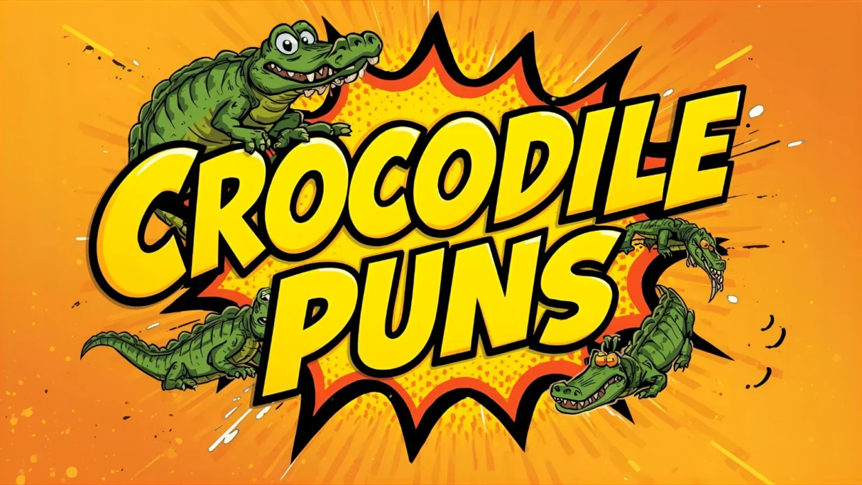 Crocodile puns