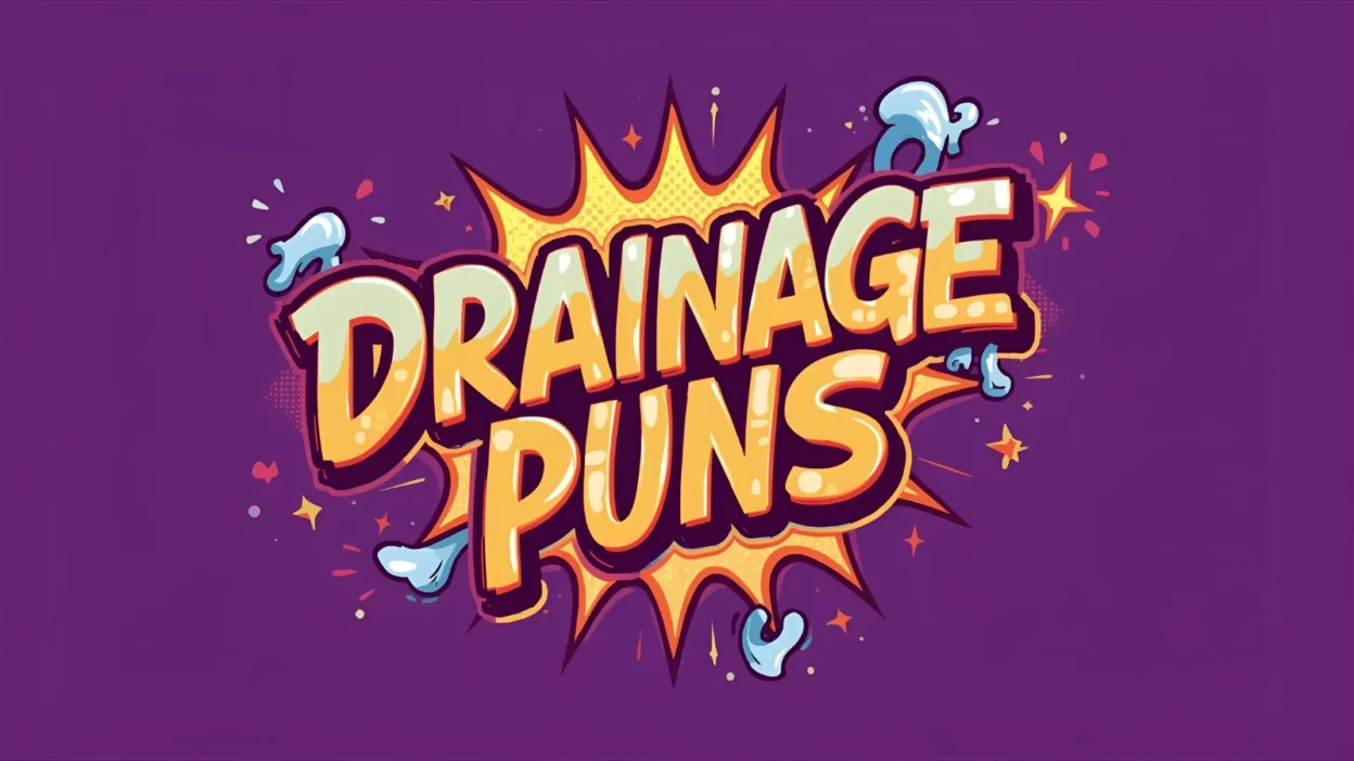 Drainage puns