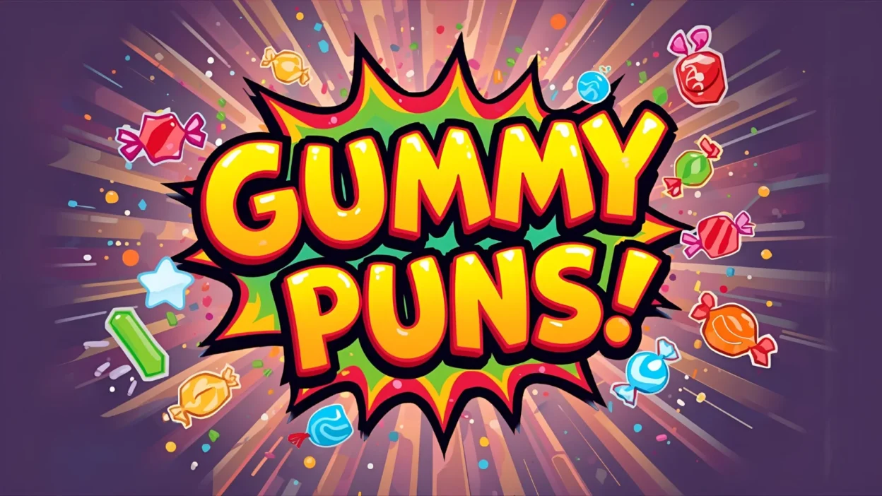 Gummy puns
