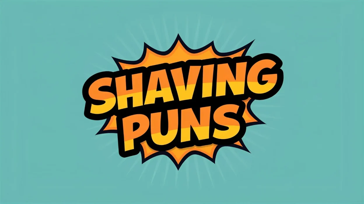 Shaving puns