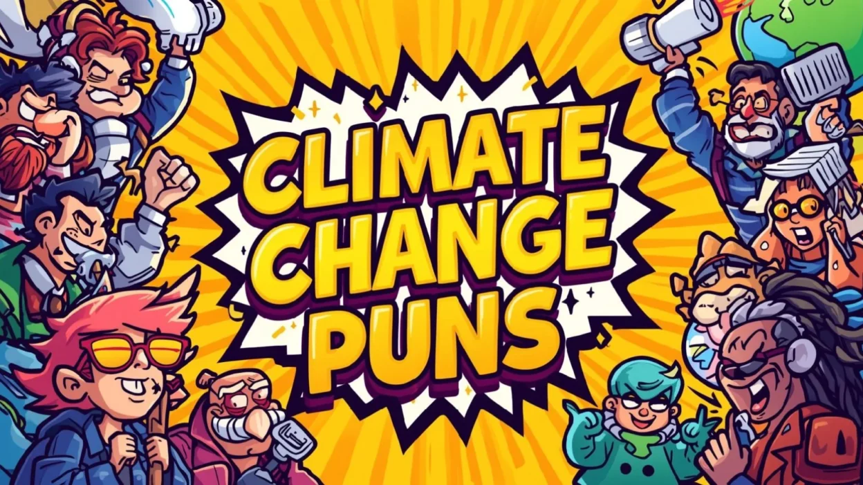 Climate change puns