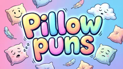 Pillow puns