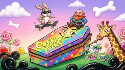 Coffin puns