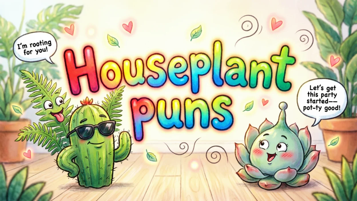 Houseplant puns