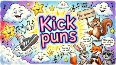 Kick puns