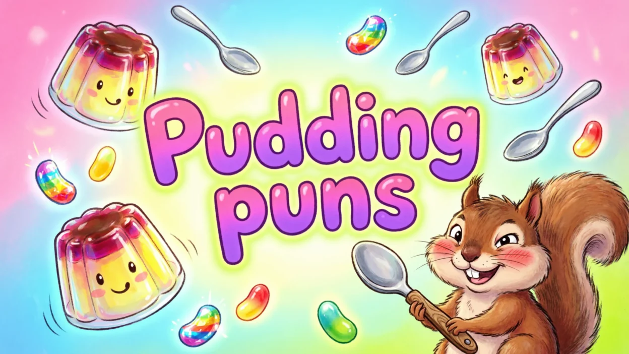 Pudding puns