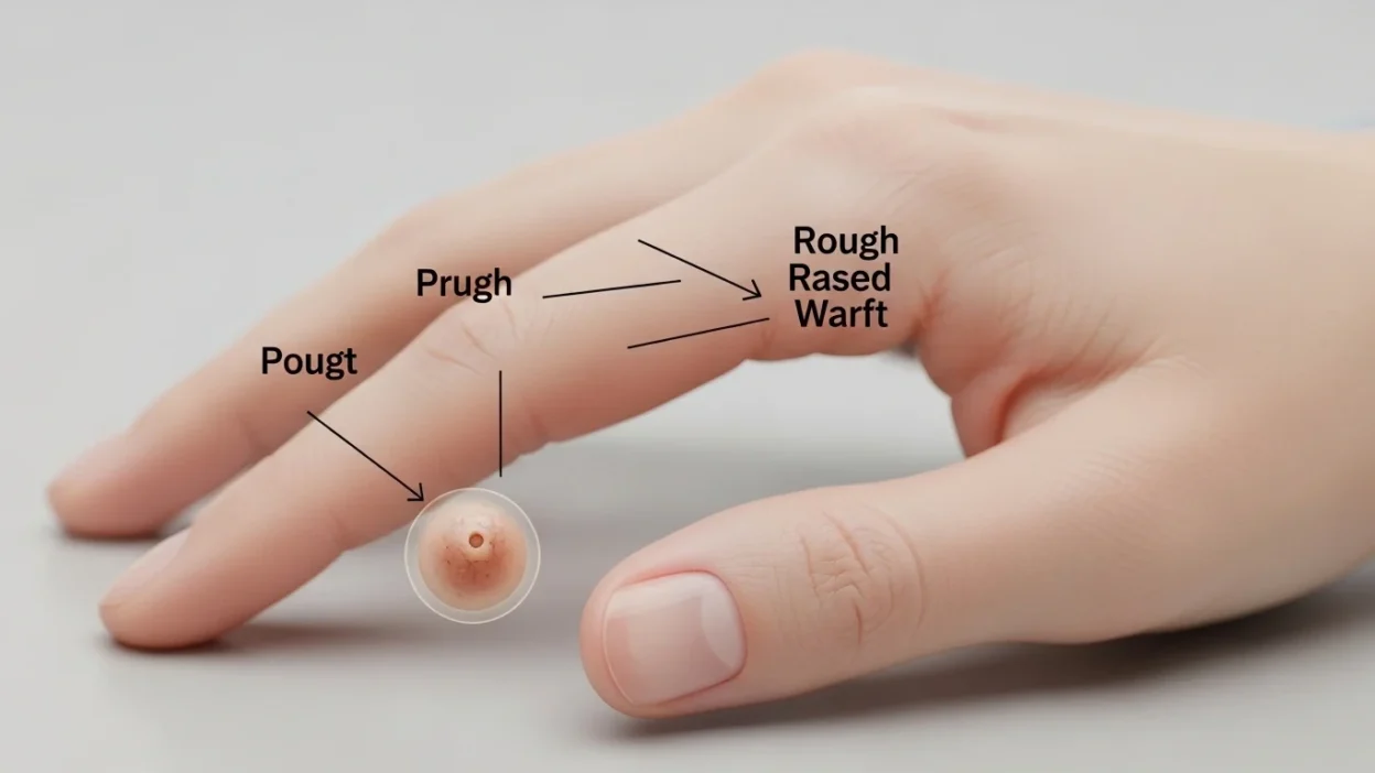 what does a wart look like