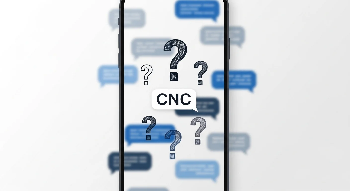 What Does CNC Stand For Explained in Text and Online Chat