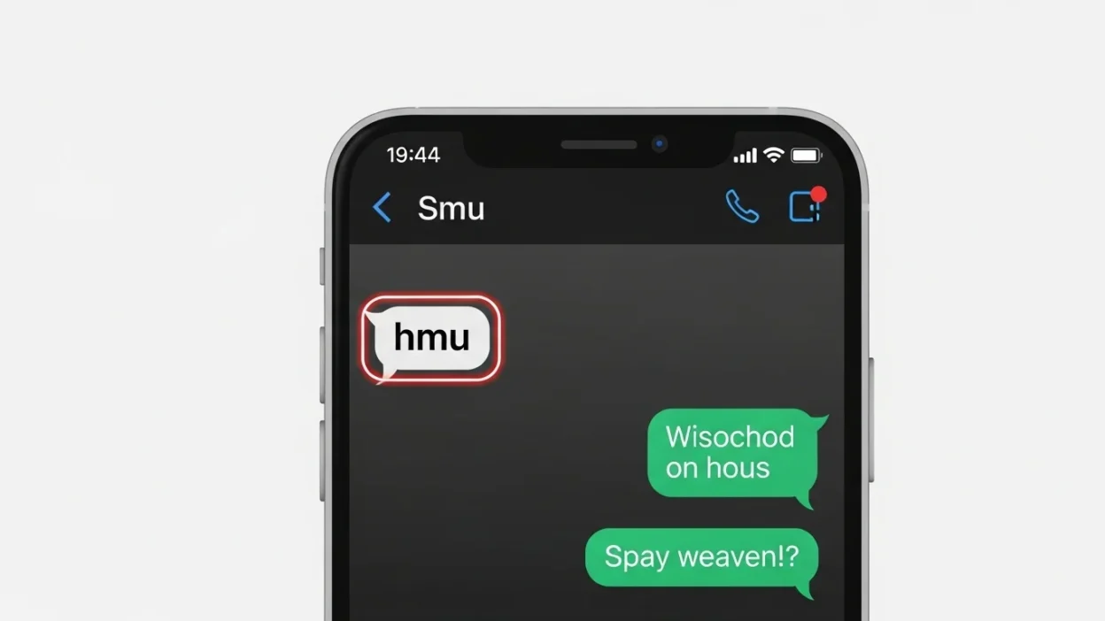 what does hmu mean in text