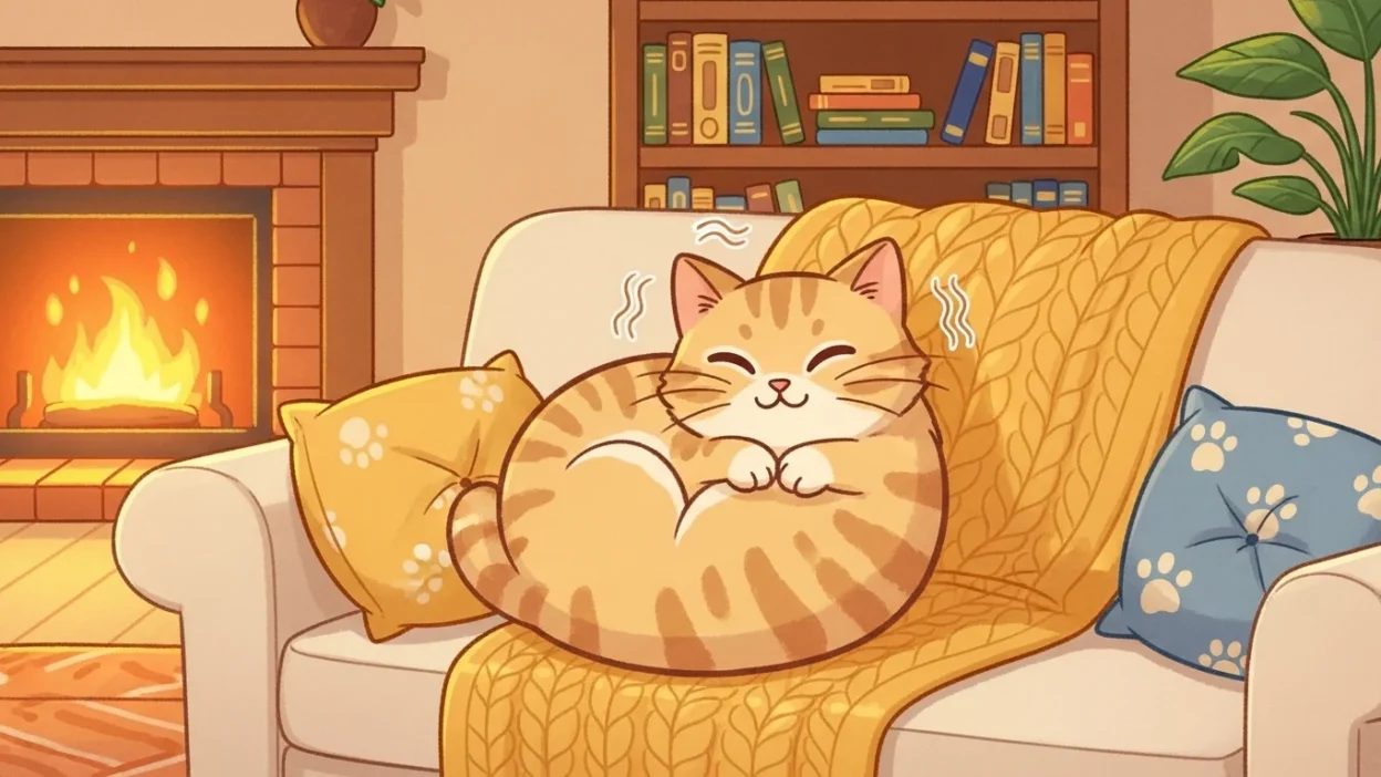 what does it mean when a cat purrs