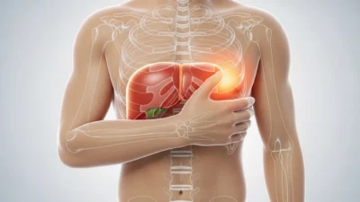 what does liver pain feel like