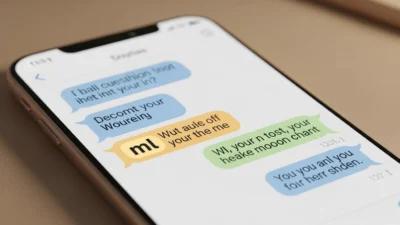 what does ml mean in text