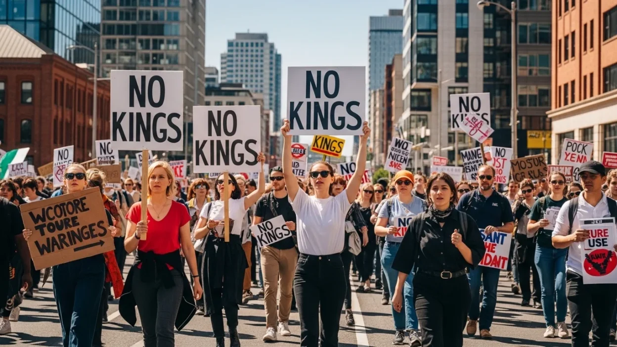 what does no kings protest mean