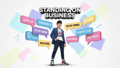 what does standing on business mean